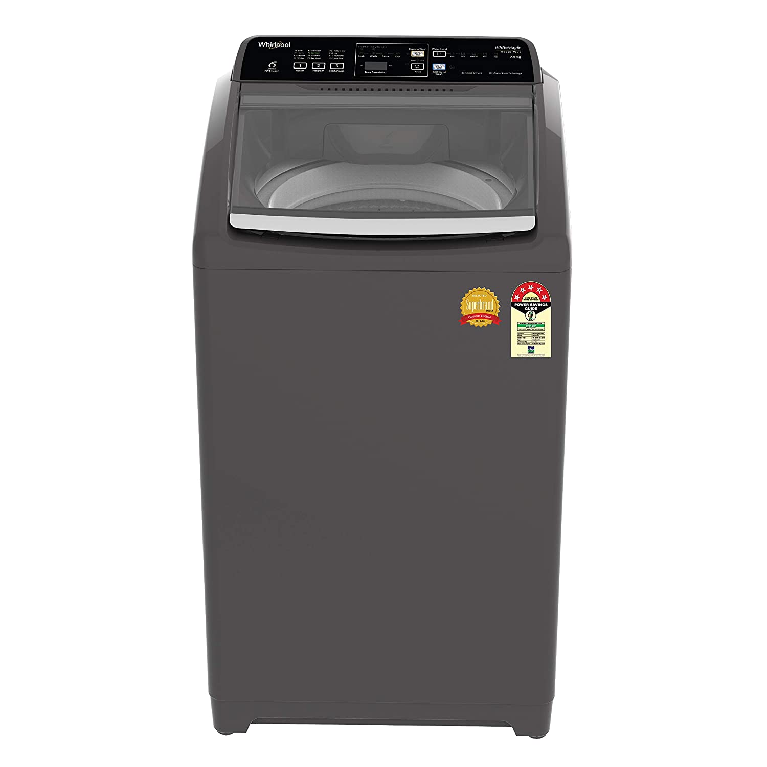 Whirlpool 7.5 Kg 5 Star Royal Plus Fully-Automatic Top Loading Washing Machine